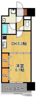 ニューシティアパートメンツ南小倉Ⅱ【903号室】の間取り