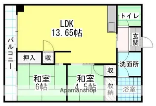 木本ビル【3階】の間取り