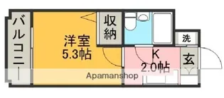 メゾン・ド・青山【307号室】の間取り