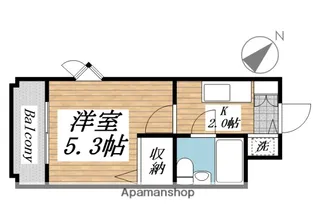 メゾン・ド・青山【2階】の間取り