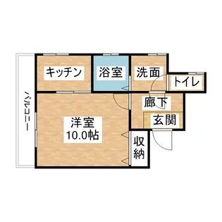 クリーク島瀬【803号室】の間取り