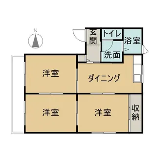 モアハウス【2階】の間取り