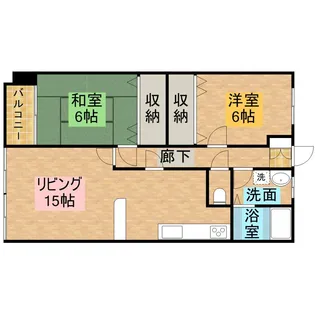福田ハイツ【106号室】の間取り