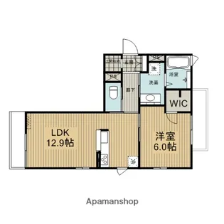 ルナ クレシエンテ【201号室】の間取り