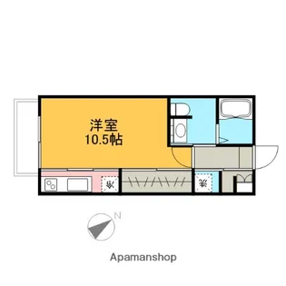 ピュアさくら【103号室】の間取り