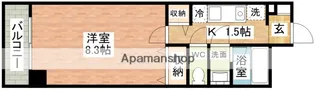 ヴェルシャトレー【7階】の間取り