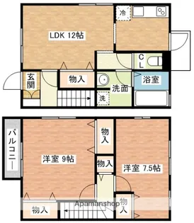 フォレ照葉【101号室】の間取り