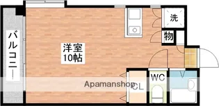 メゾンドMF【3-A号室】の間取り