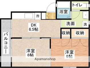 M・Yホームズ1【202号室】の間取り