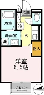 セジュールAOTA【2階】の間取り