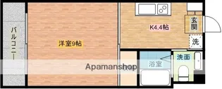 トラッド花丘【503号室】の間取り