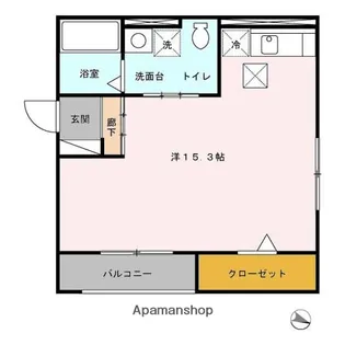レセンテ東長崎【1階】の間取り