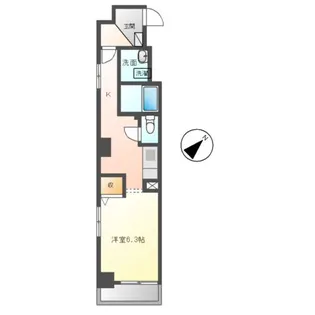 MOON SHINE【1階】の間取り