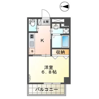 A&M FELICIE【2階】の間取り