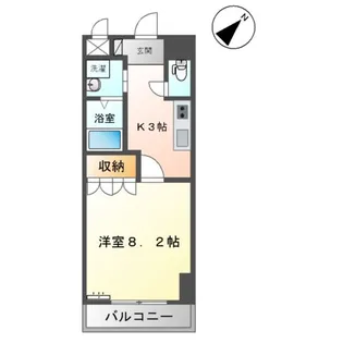 FOREST VIEW泉【5階】の間取り