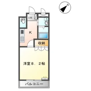 FOREST VIEW泉【5階】の間取り
