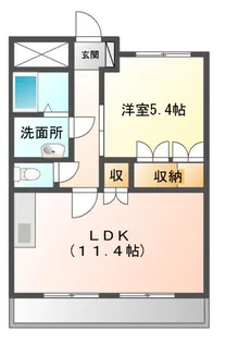 コール.フェリーチェ【2階】の間取り