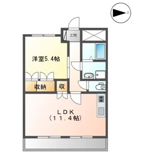 コール.フェリーチェ【2階】の間取り