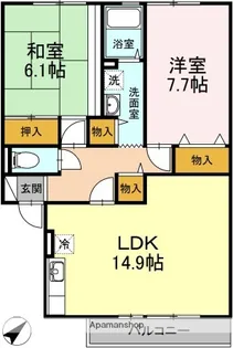 ステーション21【1階】の間取り