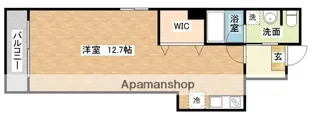 パティオ出島【3階】の間取り