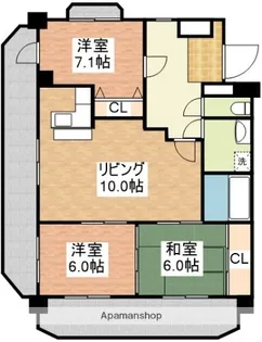 NOVAPORT【2階】の間取り