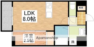 MODERN PALAZZO 長崎CENTRAL【3階】の間取り