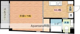 トラッド花丘【301号室】の間取り