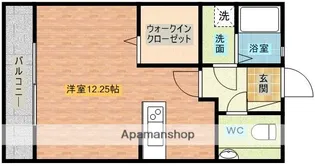 TOWAMI2【102号室】の間取り