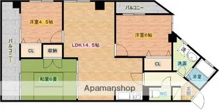 ラ・ソレイユ【305号室】の間取り