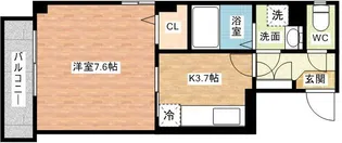 エスペランサ本原【2階】の間取り