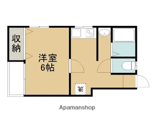 アイズハイツ【102号室】の間取り