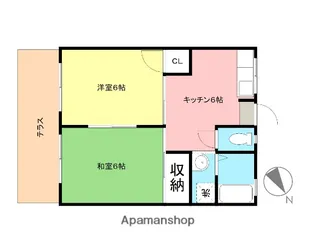 ムラタハイツ【102号室】の間取り