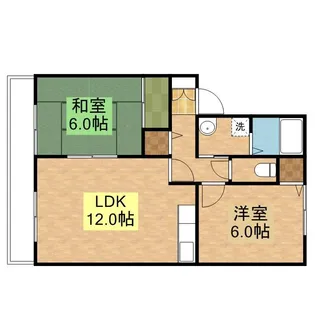 ソレイユDAITO【2階】の間取り