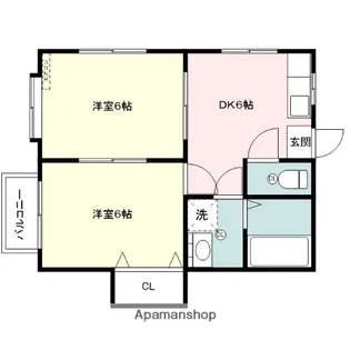アートイントレジャーⅠ【205号室】の間取り