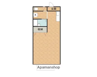 キャッスルローズ【101号室】の間取り
