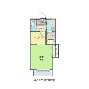 フェアリーヒロタ【206号室】の間取り