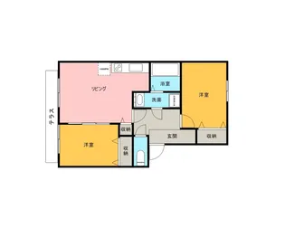ロイヤルガーデン小佐世保 C棟【3階】の間取り