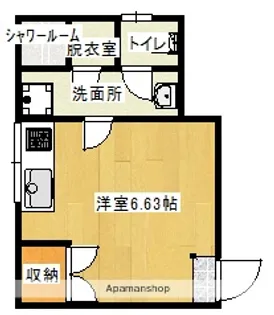 ラグーナGION【202号室】の間取り