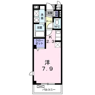 TAKUMI 24【2階】の間取り