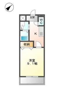 クリント・佐世保【1階】の間取り