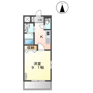 TWINKLE広田【2階】の間取り