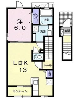 ニュートピアT【2階】の間取り