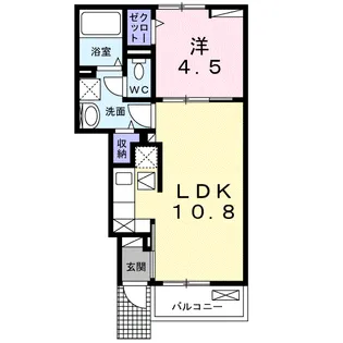 メゾン グレイス【1階】の間取り