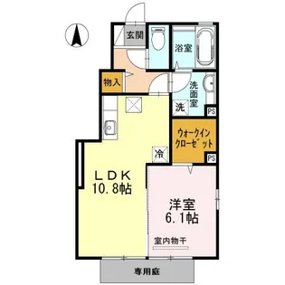 アルページュ【1階】の間取り