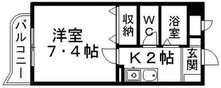 セントラル カーサ【2階】の間取り