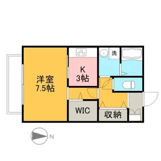 パルティール・パレス B棟【1階】の間取り