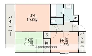 スイートハイム国府【3階】の間取り