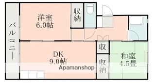 春日団地3号棟【3階】の間取り