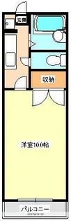 熊本県熊本市中央区新屋敷3丁目【マンション】の間取り