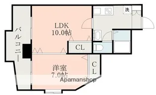 ライズ大江【9階】の間取り